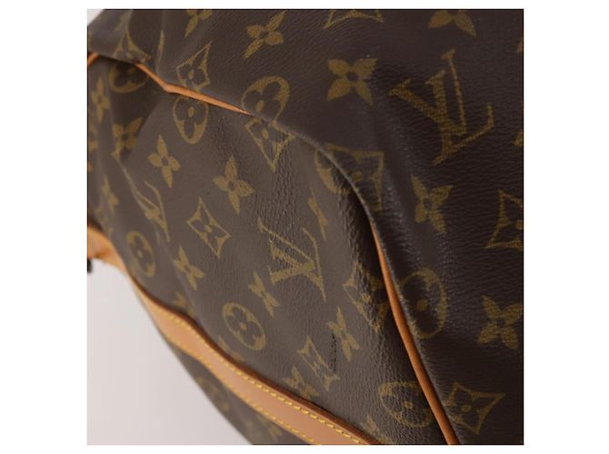 LOUIS VUITTON Monogram Keepall Bandouliere 55 Borsa Boston M41414 LV Auth 193973 Monogramma - vista 15