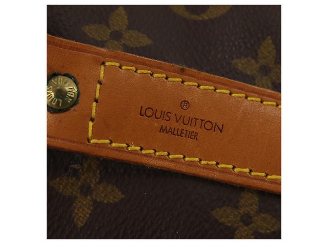 LOUIS VUITTON Monogram Keepall Bandouliere 55 Borsa Boston M41414 LV Auth 193973 Monogramma - vista 17