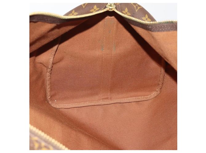 LOUIS VUITTON Monogram Keepall Bandouliere 55 Borsa Boston M41414 LV Auth 193973 Monogramma - vista 20