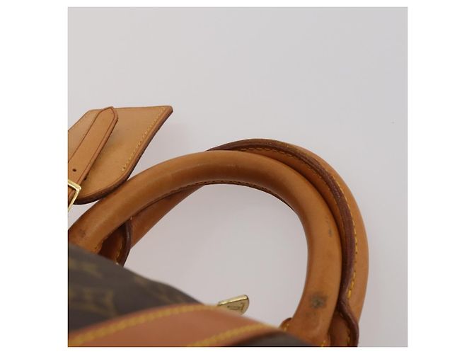 LOUIS VUITTON Monogram Keepall Bandouliere 55 Borsa Boston M41414 LV Auth 193973 Monogramma - vista 8