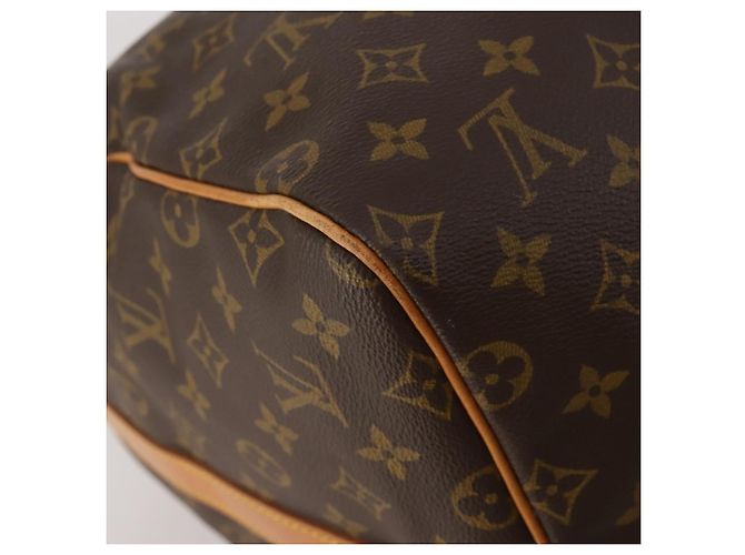 LOUIS VUITTON Monogram Keepall Bandouliere 55 Borsa Boston M41414 LV Auth 193973 Monogramma - vista 9