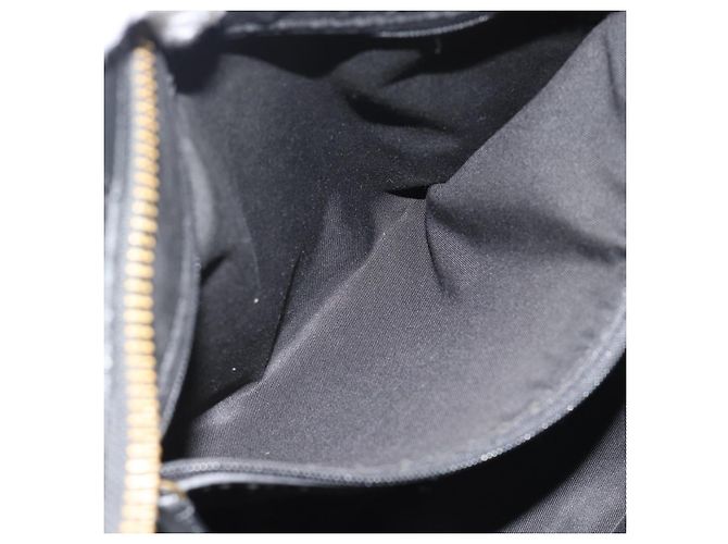 Borsa a Tracolla Coach in Pelle 2way Nera Tono Oro Auth 195478A Nero - vista 24