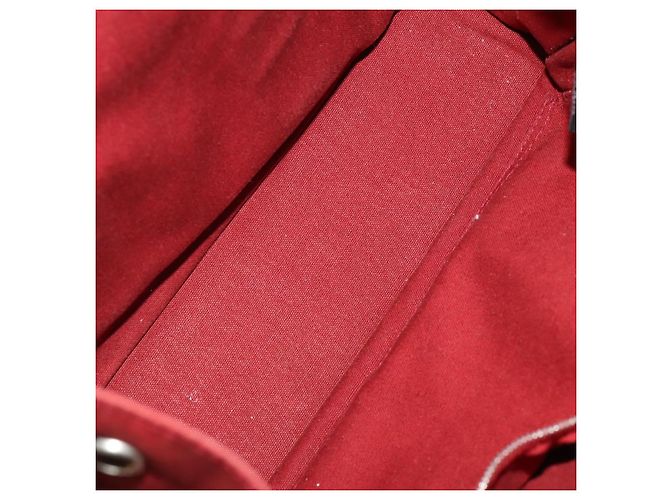 Hermès Borsa HERMES Fourre Tout in cotone 5 Set Nero Rosso Blu Navy Auth BA14521 - vista 21