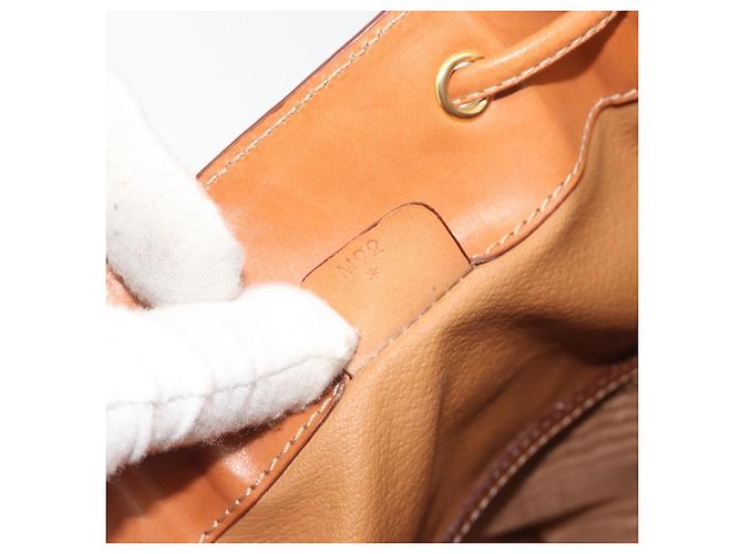 Céline Borsa a Tracolla CELINE Macadam Canvas PVC Pelle Marrone Oro Auth 194254A D'oro - vista 12
