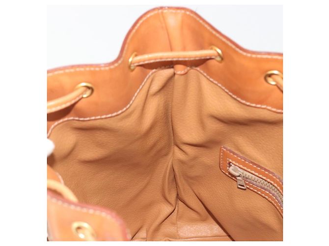 Céline Borsa a Tracolla CELINE Macadam Canvas PVC Pelle Marrone Oro Auth 194254A D'oro - vista 22
