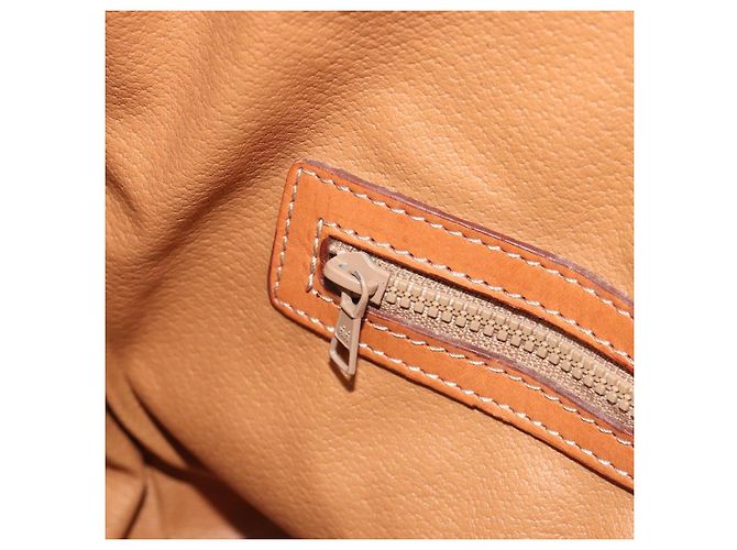 Céline Borsa a Tracolla CELINE Macadam Canvas PVC Pelle Marrone Oro Auth 194254A D'oro - vista 23