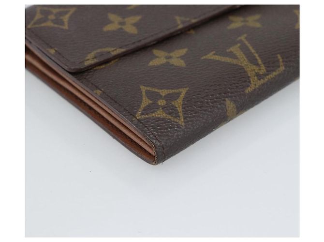 LOUIS VUITTON PochettePorte MonnaieCredit Long Wallet M61726 LV Auth bs36706 Monogramme - vue 14