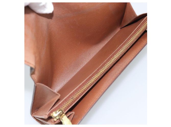 LOUIS VUITTON PochettePorte MonnaieCredit Long Wallet M61726 LV Auth bs36706 Monogramme - vue 17