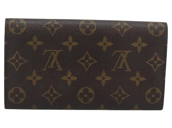 LOUIS VUITTON PochettePorte MonnaieCredit Long Wallet M61726 LV Auth bs36706 Monogramme - vue 2