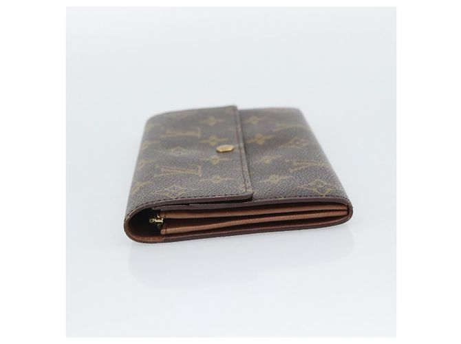 LOUIS VUITTON PochettePorte MonnaieCredit Long Wallet M61726 LV Auth bs36706 Monogramme - vue 3