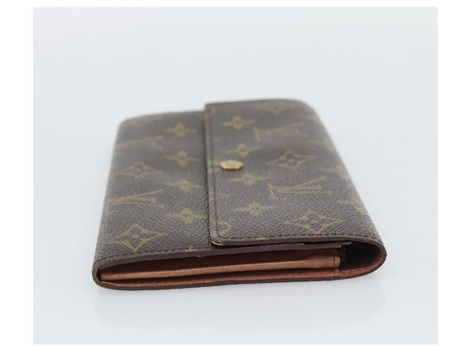 LOUIS VUITTON PochettePorte MonnaieCredit Long Wallet M61726 LV Auth bs36706 Monogramme - vue 4