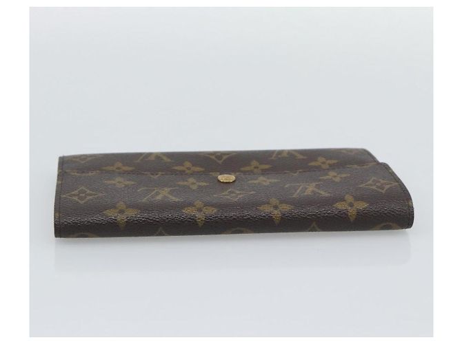 LOUIS VUITTON PochettePorte MonnaieCredit Long Wallet M61726 LV Auth bs36706 Monogramme - vue 5