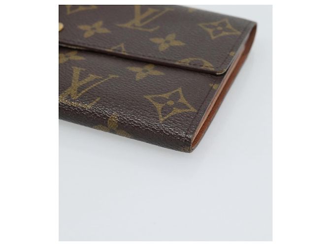 LOUIS VUITTON PochettePorte MonnaieCredit Long Wallet M61726 LV Auth bs36706 Monogramme - vue 7
