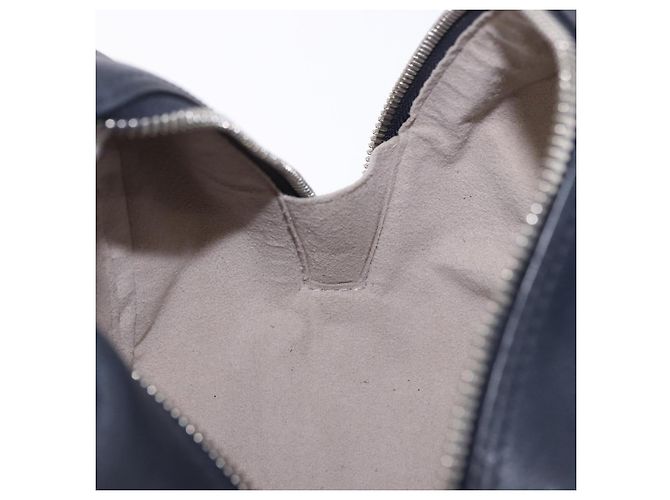 Bolsa de mão LOUIS VUITTON Trompe l'oeil Couro Navy Silver M52350 LV Auth 196213 Prata Azul marinho - vista 21