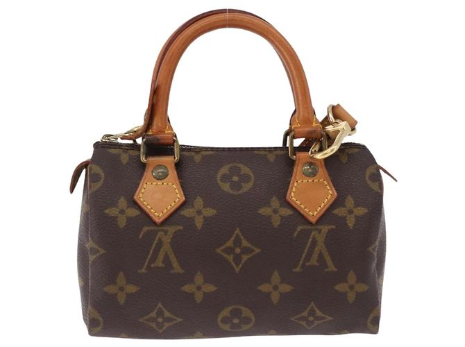 LOUIS VUITTON Mini Speedy Handtasche Monogram M41534 LV Auth 196836V Monogramm - Ansicht 2
