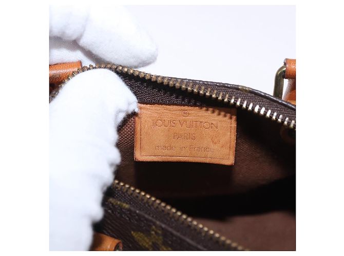 LOUIS VUITTON Mini Speedy Handtasche Monogram M41534 LV Auth 196836V Monogramm - Ansicht 22