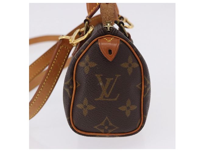 LOUIS VUITTON Mini Speedy Handtasche Monogram M41534 LV Auth 196836V Monogramm - Ansicht 3