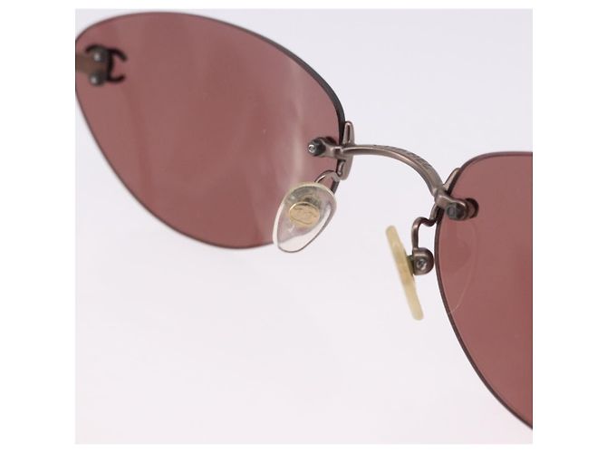 Gafas de sol CHANEL COCO Marca Marrón CC Auth 195921V Castaño - vista 10