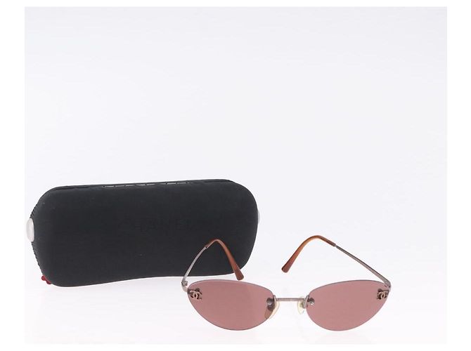 Gafas de sol CHANEL COCO Marca Marrón CC Auth 195921V Castaño - vista 12