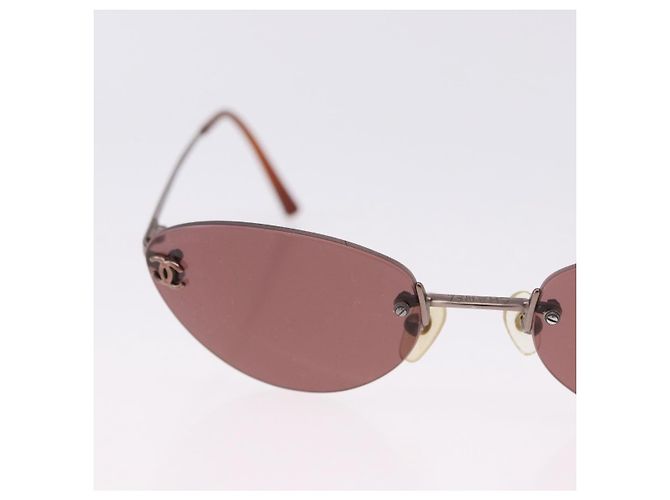 Gafas de sol CHANEL COCO Marca Marrón CC Auth 195921V Castaño - vista 3