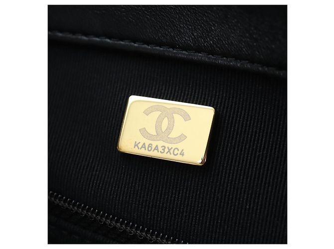 Borsa a tracolla con catena CHANEL Matelasse Satin 2way White Gold CC Auth 195250M Bianco D'oro - vista 12