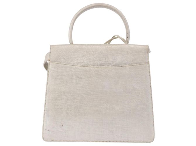 Borsa LOEWE Barcelona in pelle 2way Argento Auth ka5685V - vista 2