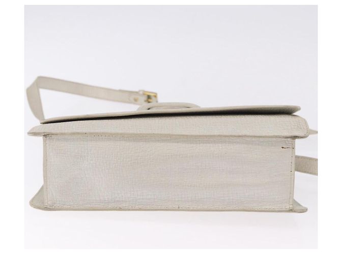 Borsa LOEWE Barcelona in pelle 2way Argento Auth ka5685V - vista 5