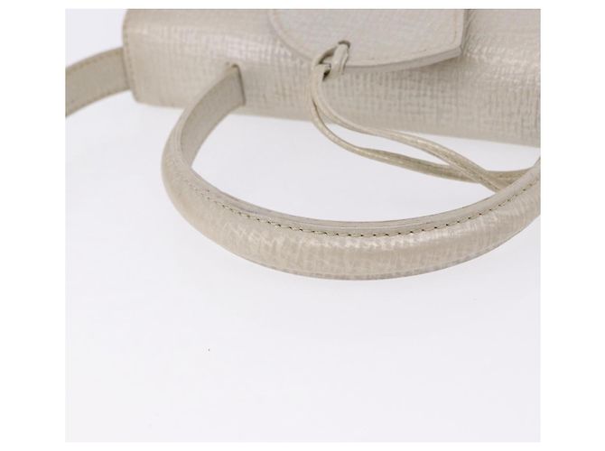 Borsa LOEWE Barcelona in pelle 2way Argento Auth ka5685V - vista 7