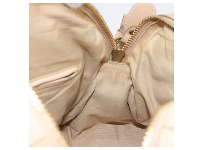 Chloé Borsa a Mano Chloe Paraty in Pelle 2 in 1 Beige Oro Auth 195425A - vista 21
