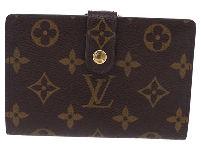 LOUIS VUITTON Monogram Porte Monnaie Billets Viennois Wallet M61663 Auth 180963A Monograma - vista 13