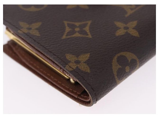 LOUIS VUITTON Monogram Porte Monnaie Billets Viennois Wallet M61663 Auth 180963A Monograma - vista 7