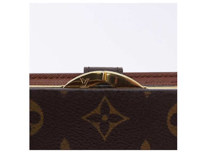 LOUIS VUITTON Monogram Porte Monnaie Billets Viennois Wallet M61663 Auth 180963A Monograma - vista 8