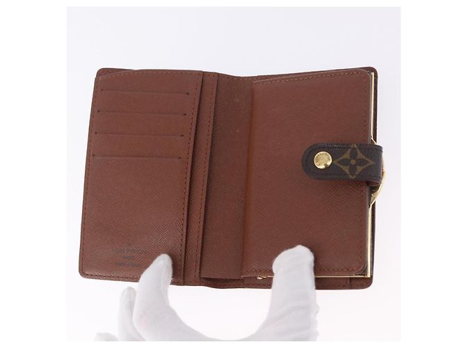 LOUIS VUITTON Monogram Porte Monnaie Billets Viennois Wallet M61663 Auth 180963A Monograma - vista 9