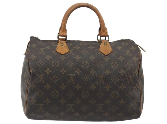 LOUIS VUITTON Borsa a Mano Monogram Speedy 30 M41526 LV Auth 193360 Monogramma - vista 2