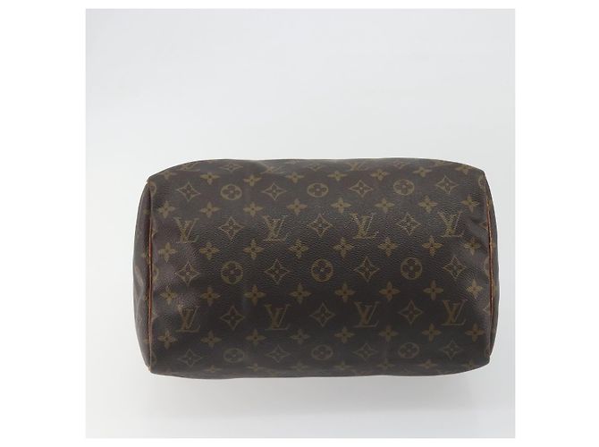 LOUIS VUITTON Borsa a Mano Monogram Speedy 30 M41526 LV Auth 193360 Monogramma - vista 5
