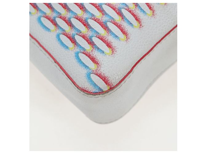 Borsa Messenger LOUIS VUITTON Damier Giant Spray Trio White M20665 Auth BA14102V Bianco - vista 19