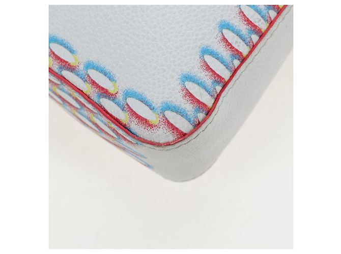 Borsa Messenger LOUIS VUITTON Damier Giant Spray Trio White M20665 Auth BA14102V Bianco - vista 21