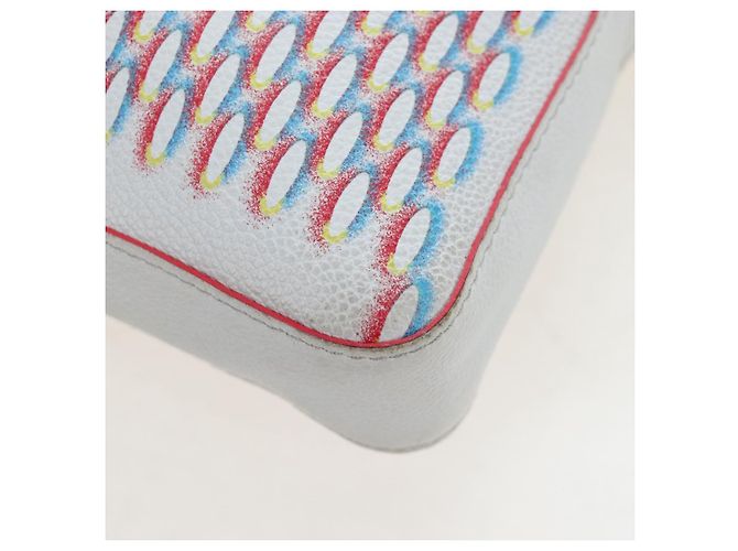 Borsa Messenger LOUIS VUITTON Damier Giant Spray Trio White M20665 Auth BA14102V Bianco - vista 22