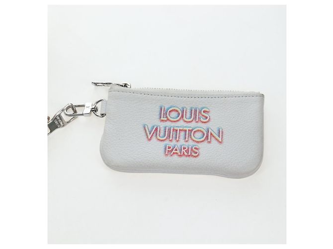 Borsa Messenger LOUIS VUITTON Damier Giant Spray Trio White M20665 Auth BA14102V Bianco - vista 27