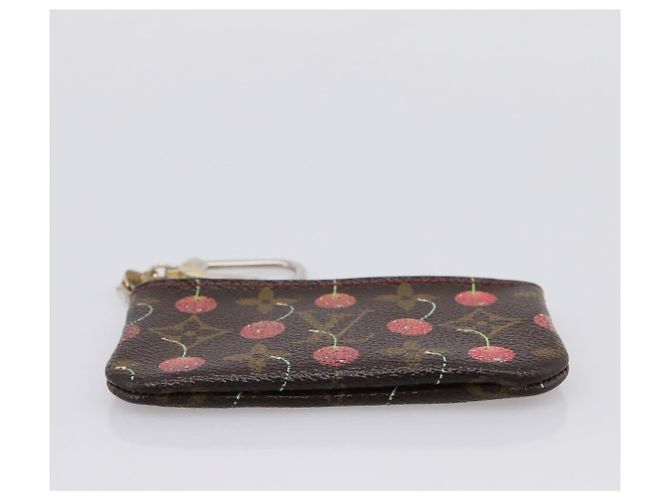 LOUIS VUITTON Monogramm Kirsche Pochette Cles Münzbörse M95042 LV Auth 183516 - Ansicht 7