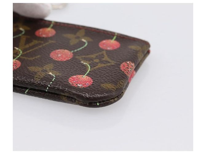 LOUIS VUITTON Monogramm Kirsche Pochette Cles Münzbörse M95042 LV Auth 183516 - Ansicht 8