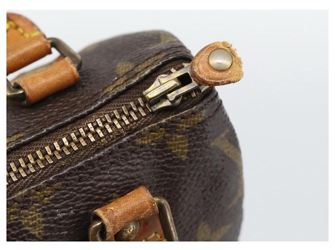 LOUIS VUITTON Borsa a Mano Mini Speedy Monogram M41534 LV Auth 195228 Monogramma - vista 10