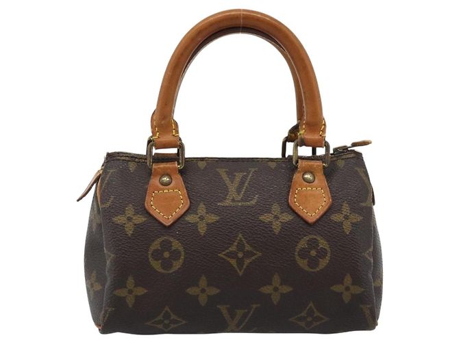 LOUIS VUITTON Borsa a Mano Mini Speedy Monogram M41534 LV Auth 195228 Monogramma - vista 13