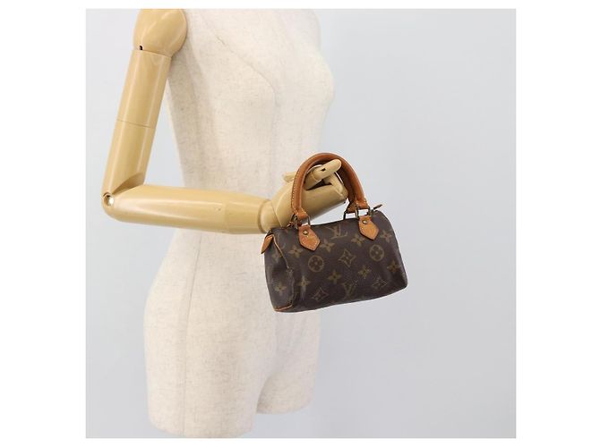 LOUIS VUITTON Borsa a Mano Mini Speedy Monogram M41534 LV Auth 195228 Monogramma - vista 18
