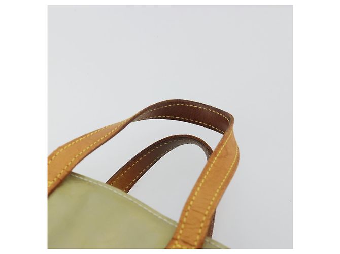 LOUIS VUITTON Monogram Vernis Reade PM Hand Bag Gris M91145 LV Auth 196185 Grigio - vista 14