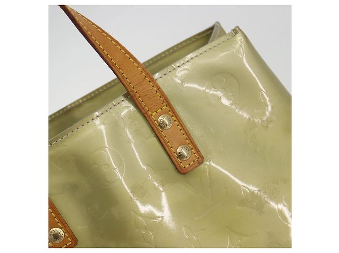 LOUIS VUITTON Monogram Vernis Reade PM Hand Bag Gris M91145 LV Auth 196185 Grigio - vista 18