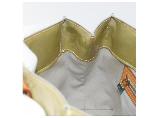 LOUIS VUITTON Monogram Vernis Reade PM Hand Bag Gris M91145 LV Auth 196185 Grigio - vista 21