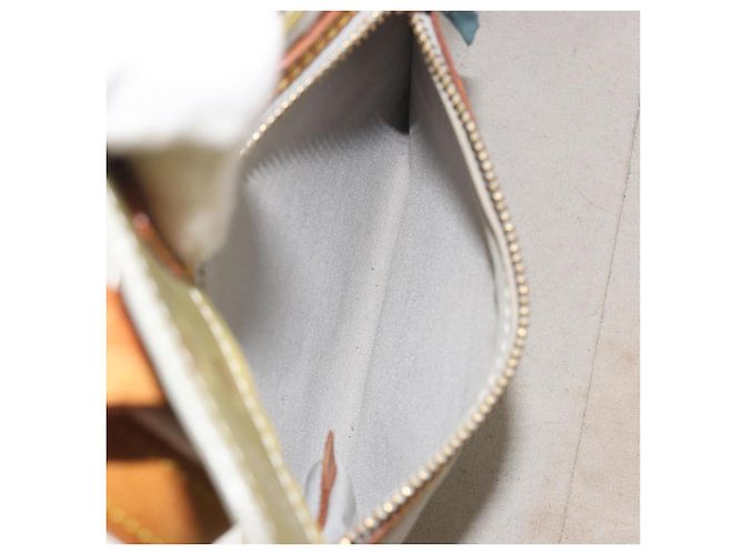 LOUIS VUITTON Monogram Vernis Reade PM Hand Bag Gris M91145 LV Auth 196185 Grigio - vista 23