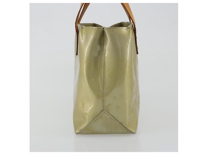 LOUIS VUITTON Monogram Vernis Reade PM Hand Bag Gris M91145 LV Auth 196185 Grigio - vista 3