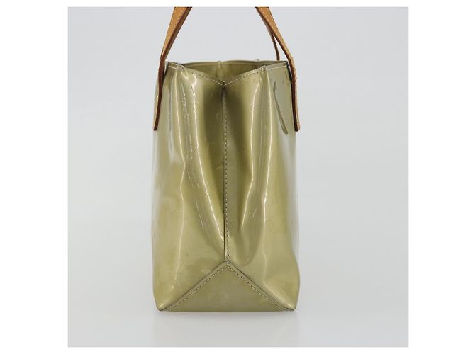 LOUIS VUITTON Monogram Vernis Reade PM Hand Bag Gris M91145 LV Auth 196185 Grigio - vista 4